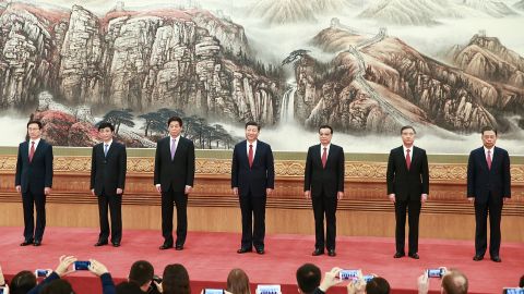 کمیته دائمی دفتر سیاسی جدید برای اولین بار پس از نوزدهمین کنگره ملی حزب کمونیست در سال 2017 فاش شد.